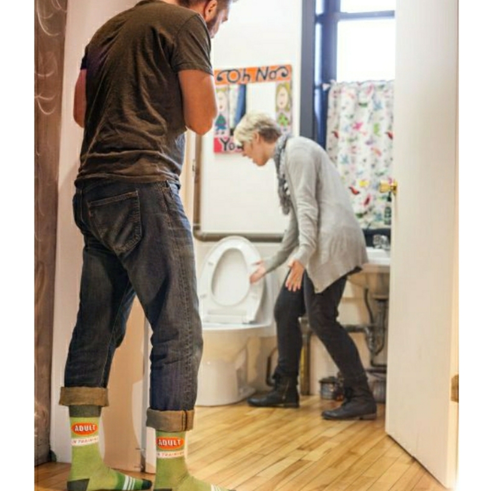Blue Q Adult In Training Socks - Picture 3 of 3
